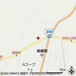 長野県東筑摩郡麻績村麻8251周辺の地図