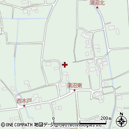 長野県大町市常盤4214周辺の地図