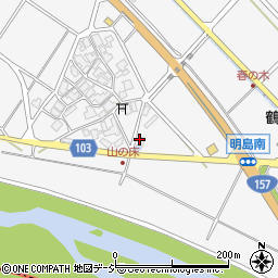 山ノ庄町農業研修センター周辺の地図