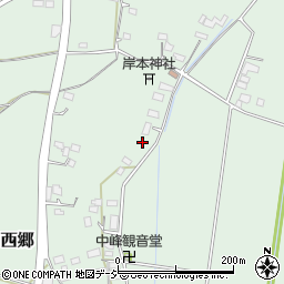 栃木県真岡市西郷591周辺の地図