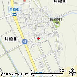 石川県白山市月橋町ル142周辺の地図