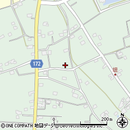 茨城県那珂市堤862-1周辺の地図
