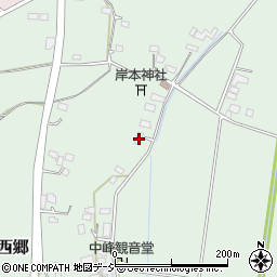 栃木県真岡市西郷590周辺の地図