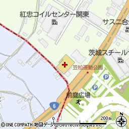 北関東ふそう那珂支店サービス周辺の地図
