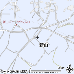 長野県千曲市新山158周辺の地図
