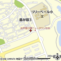茨城県水戸市藤が原3丁目8-1周辺の地図