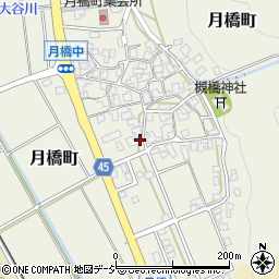 石川県白山市月橋町ル24-2周辺の地図