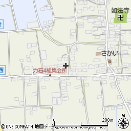 長野県千曲市力石111周辺の地図