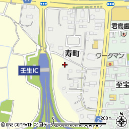 栃木県下都賀郡壬生町寿町4周辺の地図