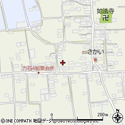 長野県千曲市力石107周辺の地図