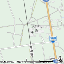 長野県大町市常盤3668周辺の地図
