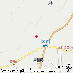 長野県東筑摩郡麻績村麻7808周辺の地図