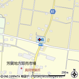 栃木県真岡市田島1074周辺の地図