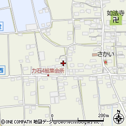 長野県千曲市力石112周辺の地図