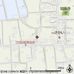 長野県千曲市力石106周辺の地図