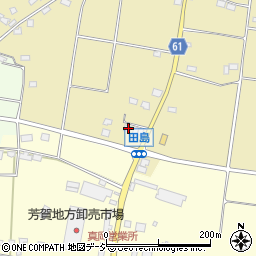 栃木県真岡市田島1075周辺の地図