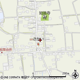 長野県千曲市力石662周辺の地図