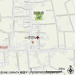 長野県千曲市力石663周辺の地図