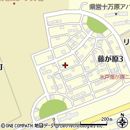 茨城県水戸市藤が原3丁目14-4周辺の地図