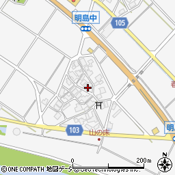 石川県白山市明島町ム6周辺の地図