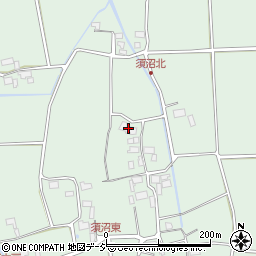 長野県大町市常盤4197周辺の地図