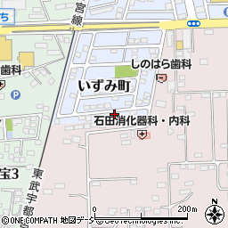 栃木県下都賀郡壬生町いずみ町1-9周辺の地図