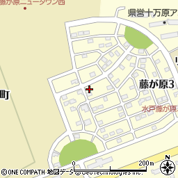 茨城県水戸市藤が原3丁目14-6周辺の地図