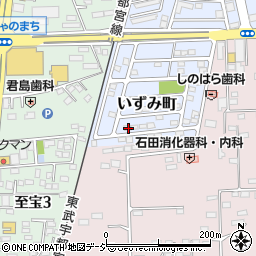 栃木県下都賀郡壬生町いずみ町3-17周辺の地図