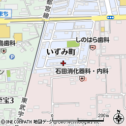栃木県下都賀郡壬生町いずみ町3-14周辺の地図