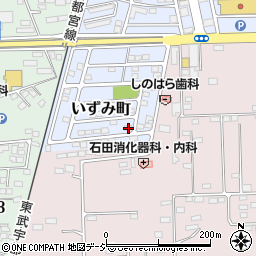 栃木県下都賀郡壬生町いずみ町3-10周辺の地図