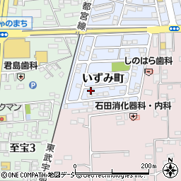 栃木県下都賀郡壬生町いずみ町3-1周辺の地図