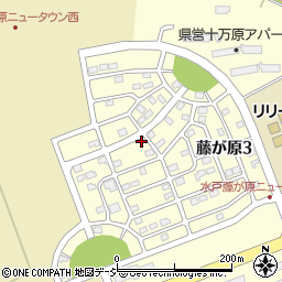 茨城県水戸市藤が原3丁目14-9周辺の地図