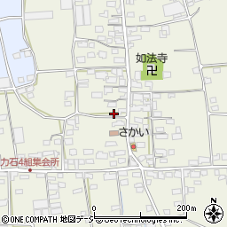 長野県千曲市力石84-8周辺の地図