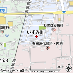 栃木県下都賀郡壬生町いずみ町3-5周辺の地図