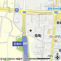 栃木県下都賀郡壬生町寿町7周辺の地図