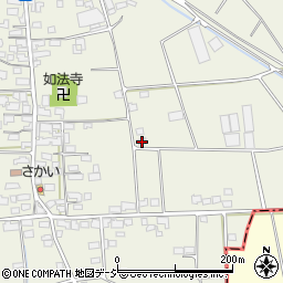 長野県千曲市力石815周辺の地図