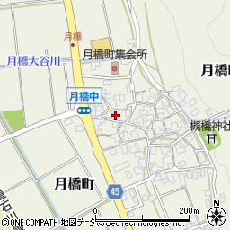 石川県白山市月橋町ル3周辺の地図