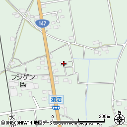 長野県大町市常盤4335周辺の地図