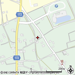 茨城県那珂市堤883-5周辺の地図