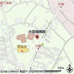 小豆畑病院 介護療養型医療施設周辺の地図