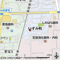 栃木県下都賀郡壬生町いずみ町4-18周辺の地図