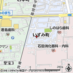 栃木県下都賀郡壬生町いずみ町4-16周辺の地図