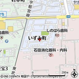 栃木県下都賀郡壬生町いずみ町4-14周辺の地図