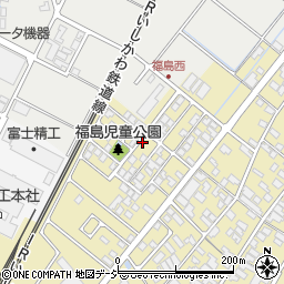 石川県能美市福島町マ周辺の地図