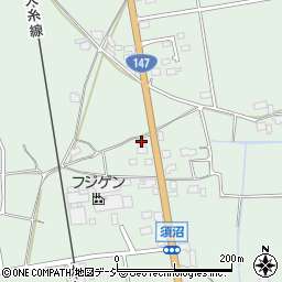 長野県大町市常盤3630周辺の地図