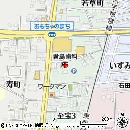 君島歯科医院周辺の地図