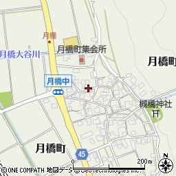 石川県白山市月橋町ヌ47周辺の地図