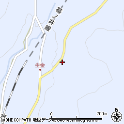 長野県東筑摩郡筑北村坂井1974周辺の地図