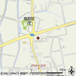 茨城県警察本部　那珂警察署戸駐在所周辺の地図