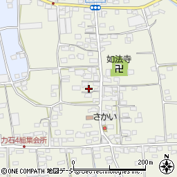 長野県千曲市力石72周辺の地図